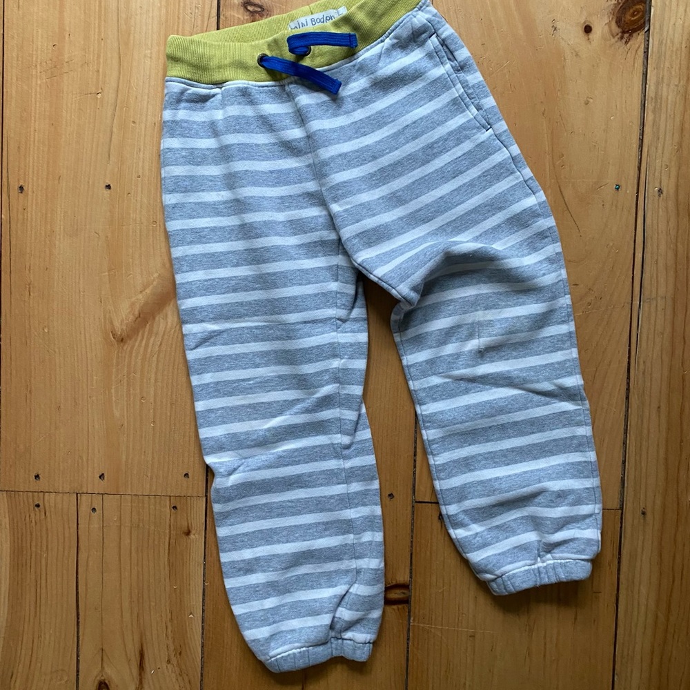 Cozy striped sweatpants from mini boden